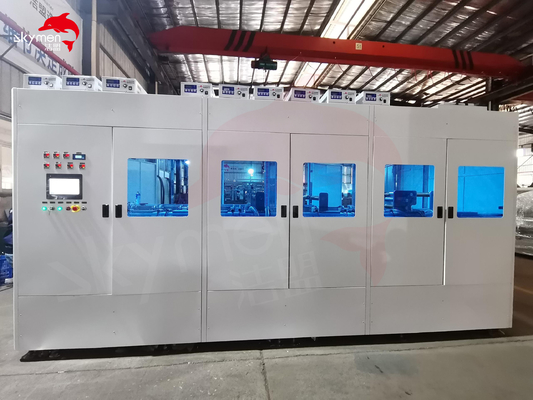 PLC নিয়ন্ত্রণ সহ স্টেইনলেস স্টীল স্বয়ংক্রিয় অতিস্বনক ক্লিনিং মেশিন