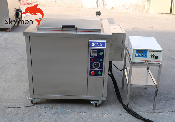 উচ্চ দক্ষতা শিল্প অতিস্বনক ক্লিনার 9000W গরম করার ক্ষমতা / SUS 304 বাস্কেট সঙ্গে