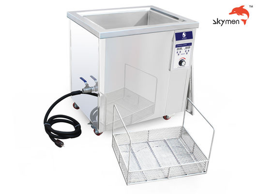 Skymen Industrial Ultrasonic Cleaner with 1500W Heating Power 40,000 Hz Frequency and PLC Control for Auto Parts