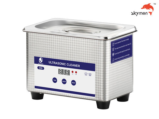 SUS304 800ML জুয়েলারী অতিস্বনক ক্লিনার 35W ঝুড়ির সাথে